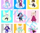 乙女心をくすぐる可愛いアニメ風イラスト描きます SNSやゲームアイコンに！等身とデフォルメからお選び頂けます イメージ8