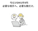 問い合わせフォームからDMを送ります 真摯に丁寧に対応させていただきます イメージ1
