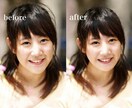 SNS用の写真、ナチュラルに加工します 別人になり過ぎない加工致します！ イメージ4