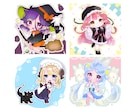 ぷにっと可愛いミニキャライラストお描きます 第一印象を『可愛い』に！差分イラストやグッズ販売用にも！ イメージ7