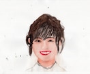 貰って嬉しいお部屋に飾れる可愛い似顔絵ます 水彩画の手描き似顔絵１枚１枚丁寧にえがきます イメージ6