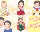 お子様のイラスト・アイコン・似顔絵・漫画描きます 可愛いお子様の今をイラストや漫画に！ イメージ2