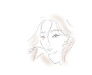 柔らかいニュアンス似顔絵描きます snsのアイコンにぴったり♡周りと被らないお洒落イラスト イメージ4