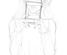 イラスト線画作成いたします 線画作業が苦手な方におすすめです！ イメージ5