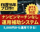 MT4すべての通貨対応！半自動システムを解禁します 裁量ナンピン・マーチンなし複数のチャート使用可！口座フリー版 イメージ1