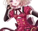 かわいい、きらきら！1枚絵、立ち絵など描きます 活動者に優しい価格◇歌みた・live2D用等◇納品1ヶ月から イメージ3