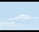まちの絵、図面を線画にします あなたの街の絵、図面を手書きトレースします イメージ4
