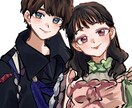SNSや配信サムネに使える！イラスト描きます 最短納品1週間以内！キャラデザも対応します✨ イメージ3
