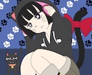 ポップで可愛い人物・動物オリジナルイラスト描きます ビジネス・アイコン・動画・グッズなど様々な用途で制作可能です イメージ5