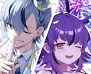 商用利用OK！ご希望に沿ったイラスト制作します サムネ、記念用、グッズ用、など、制作いたします イメージ1