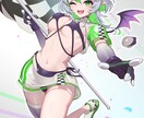 Vtuber様向けイラスト作成します 用途に応じてサイズ毎に納品可！丁寧に対応致します！ イメージ1