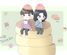 あなただけのイラストをお届け致します 貴方様用からお友達用まで様々なリクエストにお応え致します イメージ6