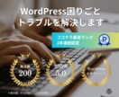 WordPress困りごと、トラブルを解決します ログイン不可やエラーなど緊急トラブルに対応 イメージ1