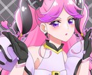 パキッとした塗りのイラスト描きます ・商用利用OK ・YouTubeサムネイル・アイコンなど イメージ2