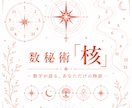 数秘術であなた自身を丁寧に読み解きます 本質・人生のテーマを読み解く総合数秘リーディング イメージ1