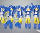 予算に優しい高品質Vtuber3Dモデル制作します 顔や細部の造形に自信あり・VRChatやゲームにも対応可能 イメージ10