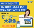 個人事業主・零細企業に特化したHPを作成します 制作者の顔が見えるから安心！あなたのHPぜひお任せください イメージ1