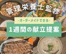 管理栄養士がライフスタイルに合った献立を提案します 忙しいあなたを応援！栄養満点なオーダーメイド献立で健康生活を イメージ1