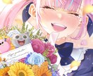 商用利用◎雰囲気あるイラストを制作します オリキャラ/Vtuber様/歌い手様/配信者様/等に！ イメージ6