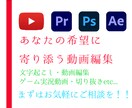 SNS等動画作成、文字起こし承ります 動画作成にお困りの方、必見です イメージ1