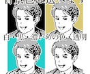 あなたのドット絵作ります、白黒似顔絵描きます 懐かしいけどスタイリッシュ。SNSアイコンや名刺に。 イメージ7