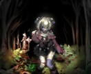 厚塗りイラスト描きます 退廃的・ダークな雰囲気のイラスト イメージ5