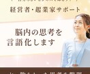 思考をコーチングで可視化します フレームを使い、ロジックが苦手な方の思考や思いを言語化します イメージ1