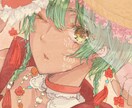 オリジナルキャラアイコン作成承ります きれい/かわいい系キャラアイコン描きます イメージ2