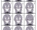 アイコン、本の表紙、立ち絵、表情差分を描きます あなたのオリキャラをイメージに合った雰囲気で描きます✨ イメージ7