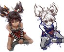 ハイクオリティなイラスト制作いたします モノクロ、アニメ調、丁寧塗りからお選びいただけます！ イメージ2