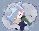 可愛いミニキャライラスト描きます 2頭身、3頭身の可愛いミニキャライラストを描きます イメージ7