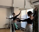 はじめてのベリーダンスでエクササイズを教えます 狭いところでも大丈夫！簡単にエクササイズできます。 イメージ1