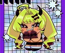 SDキャラ、ミニキャラ制作します SNSアイコンやヘッダー、配信画像などに イメージ3