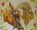 オーダーメイド色鉛筆アート想い出を一枚の絵にします 大切な一枚の写真から、世界に一つだけの作品を。 イメージ1