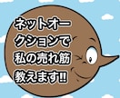 ネットオークションの私の売れ筋教えます 私の実体験で継続して売っている商品教えます イメージ1