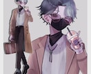 アイコンや立ち絵などのイラスト描きます 顔がいいひとを描くの好きです♡ イメージ4