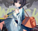 背景とキャラを描きます 写真やイメージからイラストを描きます イメージ4