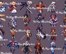 ドット絵でアイコン等を描きます SNSやゲームで使用したいアイコン・画像が欲しいときに! イメージ4
