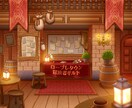 温かみのあるファンタジー背景イラスト制作いたします ヘッダー・動画等を温かい背景イラストで彩ってみませんか イメージ5