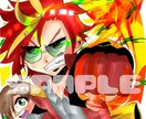 デフォルメ系アイコン ラフ2案作成無料作成します 今だけ格安！まずは無料作成から！親切丁寧に作成します。 イメージ1