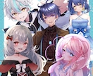 あなただけのVtuberを、全工程制作いたします キャラデザ〜モデリングまで。商用利用可/選べるプレゼントつき イメージ7