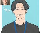 お写真からシンプル＆ナチュラルな似顔絵描きます リアルすぎず、ちょうどいい似せ感で映えるイラストに！ イメージ2