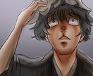 人物を強調した小説の表紙イラストを描きます 人物を主題に見る人の印象に残る表紙イラストを描きます。 イメージ3