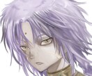 キャラクター アイコンお描きします 耽美なキャラクターをお描きします イメージ2