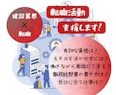 業界特化【建設業界】あなたの転職支援します 3社経験、現役一級建築士・一級施工管理技士 イメージ1