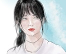 可愛くて雰囲気のある似顔絵・アイコン描きます エモい雰囲気・snsアイコンなどに♪ イメージ5