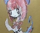神秘的でグロテスクな絵を描きます 独自の世界観とそこに住むキャラクターを描きます イメージ7