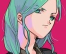 イラスト、アイコン、立ち絵を制作致します！！！ます 正方形 首から上イラスト 1500円から！ イメージ3