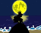 幻想的で雰囲気のある世界観を描きます 幻想的な雰囲気のイラストを制作します。 イメージ1