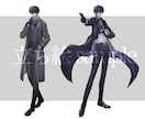 主に立ち絵やアイコンを描きます 成人男性を描くのが得意です　その他女性キャラクターなども イメージ3